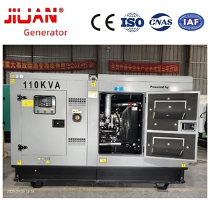 Centrale Électrique Diesel 110 KVA 90 kW Équipée d'un Moteur Perkins 1104C-44TAG2 Générateur Portable Triphasé 100 KVA à Guangzhou - Product Image 2