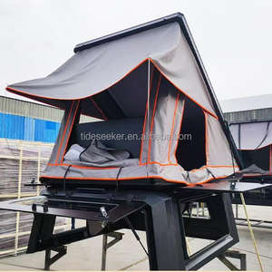 Tente intégrée haute couverture pour camionnette, imperméable, pliable, tente de <span class=keywords><strong>camping</strong></span> sur le toit, <span class=keywords><strong>housse</strong></span> de voiture portable pour la conduite autonome - Product Image 4