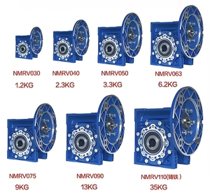Hợp kim nhôm nhỏ hộp số rv30 ba pha động cơ không đồng bộ vô tận hộp số - Product Image 3