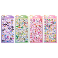 Autocollants en métal 3D en relief en forme de petit ours mignon, marque YT, modèle ES-21, en stock pour une livraison rapide