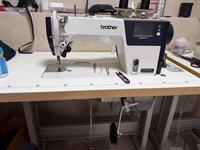 Nouvelle machine à coudre Brother NEXIO S-7300B à aiguille simple, entraînement direct, point noué, avec système d'alimentation électronique et coupe-fil