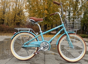 Vélo de route léger pour femmes de lycée pour les nouveaux étudiants Lady's City Ride avec pédale ordinaire et frein à disque fourche en acier - Product Image 5