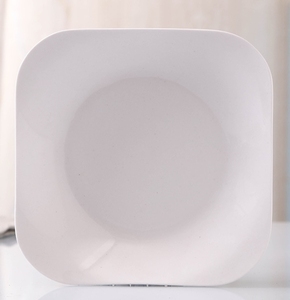 Cổ Phiếu Sẵn Sàng Vuông Màu Trắng Tinh Khiết Gốm Ăn Trưa Tấm Top Bán Trắng Phục Vụ Đĩa Nhỏ Châu Âu Vuông Sứ Món Ăn Tấm - Product Image 2