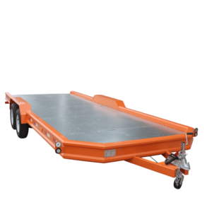 Heavy Duty Dual Axle Car <b>Trailer</b> with Foldable Ramps - Product Image 3