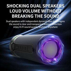 2024 New Arrival Cyboris <span class=keywords><strong>S11</strong></span> Loa Không Dây 30W Không Thấm Nước Ngoài Trời Loa Di Động Với Khối Lượng Điều Chỉnh Núm, Âm Bass Sâu, RGB - Product Image 2