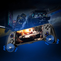 Manette de jeu mobile D11 sans fil extensible, contrôleur de jeu Bluetooth, joystick mobile pour Switch, Android, iOS, PC, accessoire