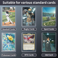 200 protège-cartes rigides 3" x 4" pour cartes de sport, cartes de baseball et cartes à collectionner