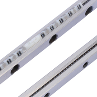 Rail à rouleaux automatique à grande vitesse LWRE2 Guides linéaires en trois pièces Moteur de roulement à rouleaux croisés à glissière à un roulement PLC anti-fluage
