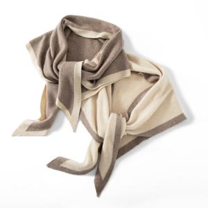 Bufanda de Cachemira Jacquard Estampada, Estilo Coreano, Versátil, Gruesa y Cálida para Mujer, Otoño Invierno 2025 - Product Image 3