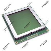 Module d'affichage LCD à matrice de points graphique STN Crystal Electronics MJ128112, écran jaune-vert avec texte noir 5V pour étage d'ascenseur
