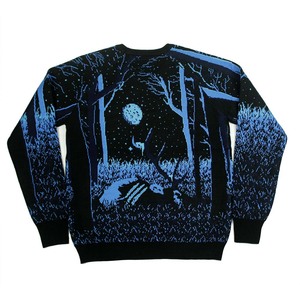 Customize Fully Knitted <strong>Men</strong> Sweater Cotton Jacquard Pattern Knit Top <strong>Winter</strong> Crew Neck <strong>Jumper</strong> <strong>Men's</strong> Knitwear Custom Sweater - Product Image 2
