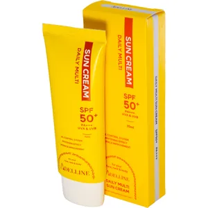 Sunscreen Global Best Sale OEM ODM Adelline Daily Multi Sun Cream With Titanium Dioxide For Sunscreen