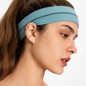 Diadema Deportiva de Spandex de Color Sólido, Elástica, Absorbente de Humedad, de 11 cm, para Yoga, Uso Casual, Mujeres Adultas, PJ-002 - Product Image 1
