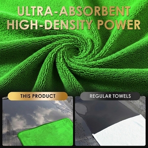 Serviette en microfibre à boucles torsadées à séchage rapide, haute densité 700 800 900 g/m², super absorbante, pour l'entretien automobile et le detailing – Fournisseur direct usine - Product Image 5