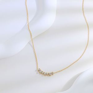 Healing Crystal Necklace Cross Border Multi Global Export Service <b>for</b> Wholesalers Cadmium Free Metal 18k Gold Plated Color - Product Image 4