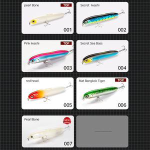 <span class=keywords><strong>Leurre</strong></span> en forme de crayon OEM 140 mm/29 g, flottant, pour la pêche en <span class=keywords><strong>surface</strong></span>, pour la pêche au black-bass, au <span class=keywords><strong>brochet</strong></span>, WTD, eau salée, longue portée - Product Image 5