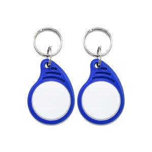 13.56MHz HF Access Control RFID Keyfobs Hotel <b>Key</b> Chain 13.56Mhz RFID <b>Key</b> Tag NFC <b>Blank</b> Keychain - Product Image 4