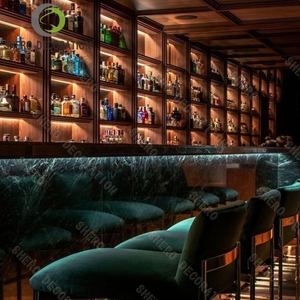 Tùy chỉnh hiện đại xách tay LED đồ nội thất hộp đêm nhà hàng rượu vang <span class=keywords><strong>Disco</strong></span> bar truy cập bảng phía trước - Product Image 1