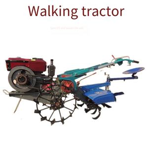 Tracteur de marche de 20 chevaux motoculteur rotatif trancheuse et écraser la paille semant le blé de maïs récoltant les pommes de terre - Product Image 5