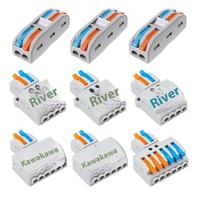 Connecteur d'épissure avec leviers Terminal Wagos 221413 Terminal 221 413 Connecteur 3 voies Fil Terminal 221-413 Connecteur