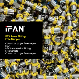 Conexiones de Presión para Gas IFAN PEX, Racord Multicouche, Plomería 16-32mm, Conexiones de Latón para Gas Propano - Product Image 2