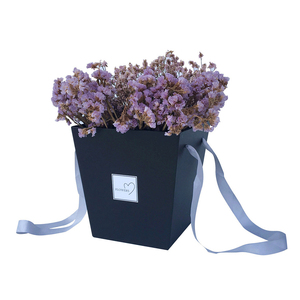 Scatola Regalo in Cartone a Forma di Trapezio Personalizzata per Fioristi con Fiori - Product Image 5