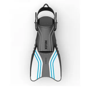 Logotipo personalizado ajustável tpr + pp Lâmina Curta Snorkeling Curta Natação Flipers Mergulho Scuba Fins