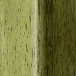 Collezione elegante sgabello edera 24 \ "noce/verde da bancone e pouf - Product Image 1