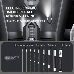 360 ° direksiyon kanalizasyon Borescope muayene kamera, 1m kablo ve 6 ''ekranlı 6mm IP67 su geçirmez Mini endoskop kamera - Product Image 2