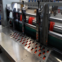 Machine automatique de fabrication de boîtes en carton ondulé électrique
