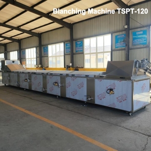 Ce 4m 6M 8M 12M liên tục Rau chần Máy làm mát hơi nước nóng thịt bóng hải sản sôi nấu ăn mát máy - Product Image 5