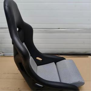 Sièges sport inclinables <span class=keywords><strong>Recaro</strong></span> noirs avec dossier en carbone, sièges baquet de course - Product Image 3