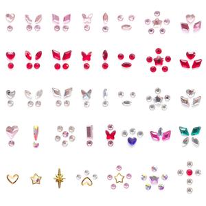 Perceuse <span class=keywords><strong>dentaire</strong></span> 3D ornement de <span class=keywords><strong>diamant</strong></span> en cristal transfrontalier outils de bricolage différentes formes couleur Kit de gemmes dentaires pour bijoux de dents - Product Image 1