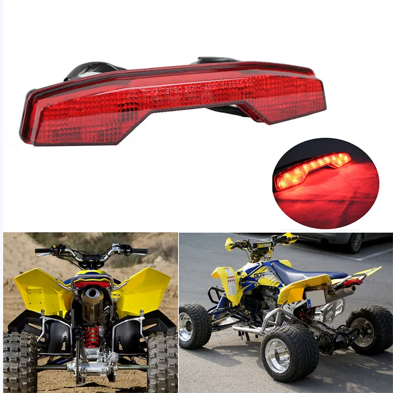 ATV Quad Sport ไฟท้าย LED สีแดง,ไฟเบรคหยุดไฟท้าย LED สำหรับ Suzuki LTR400 LTR450 LTR 400/450ตลอดทั้งปี