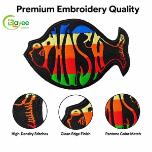 Long-Lasting Durability American Trendy Fashion Eco-Friendly Iron-On Embroidered Patches for clothes and Hats Creative - Product Image 4