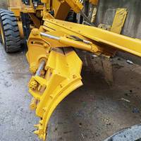 Niveleuse Caterpillar d'occasion 90% neuve, 140K, moteur 128KW, composants principaux de la pompe, Shanghai 2017-2021