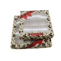 Maßgefertigte Luxus-Geschenkbox aus Biologisch Abbaubarem Kunstpapier für Schokolade mit Prägung, 2-Schichtige Buchform-Schublade, Starre Magnetische Verpackung