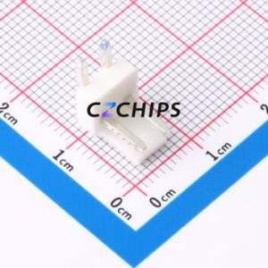 XD-VH-2A2W Wire-to-Board Pin Header Bent Lead Through Hole,P=3.96mm Connector 1x2P 3.96mm Right Angle Insert VH - Product Image 1