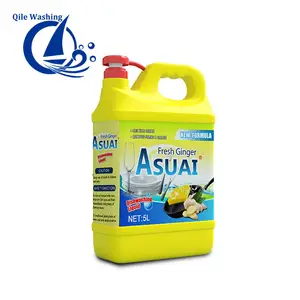 Liquide de lavage de vaisselle de cuisine à la main 750ml OEM Autres produits chimiques ménagers Liquide transparent