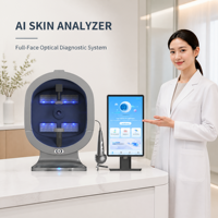 Analyseur de peau professionnel X5 Pro AI, machine à analyse de la peau, 36 millions de pixels, détecteur multi-spectres du visage et du cuir chevelu pour clinique de beauté, vente en gros