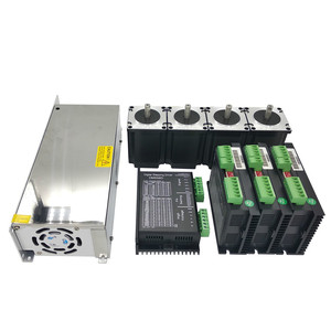 Moteur pas à pas Nema23 2N.M 4 axes en boucle ouverte à prix abordable, avec driver DM556D et carte de freinage 5 axes pour machine 4 axes 23 2N.M M - Product Image 2