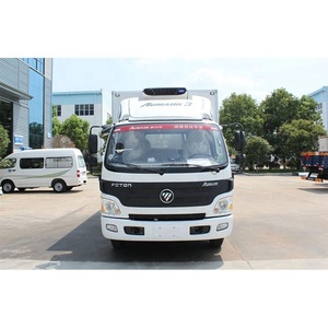 Keeyak Foton 130HP 2ton Refrigetared Truck Carrier Cooler Meat and Fish Transport Refrigerator - Product Image 2