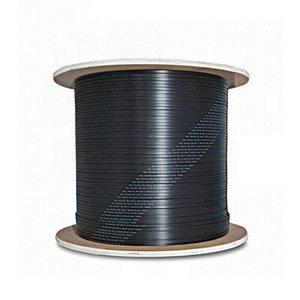 Cable de Fibra Óptica para Exteriores, Grado Telecomunicaciones, Monomodo, 1 Núcleo, 3 Hilos de Acero Reforzados, Forma de Mariposa, 1000m de Longitud, Marca GLGW - Product Image 1