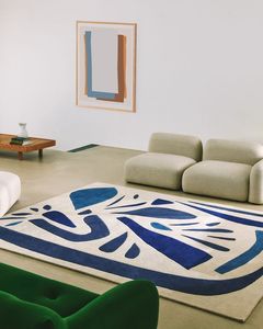 Tùy Chỉnh Thiết Kế Hiện Đại Chất Lượng Cao Dày New Zealand Len Khu Vực Thảm Sofa Bàn Cà Phê Cho Phòng Ngủ Nhà - Product Image 6