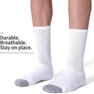 Wholesale Custom Logo <b>Men's</b> <b>Socks</b> Cotton Bamboo Compression <b>Socks</b> for Running <b>Sports</b> Athletic Fashion Casual <b>Socks</b> Supplier - Product Image 5