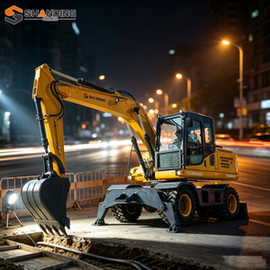 Venta Directa de Fábrica SHANDING Mini Excavadora Económica con Motor Certificado CE EPA, Alta Potencia de Excavación y Construcción Duradera - Product Image 2