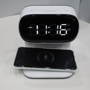 <span class=keywords><strong>2025</strong></span> Mới Sáng Tạo Hiện Đại Đèn Bàn Với Sạc Không Dây, Nhanh Chóng Sạc Đầu Giường Ánh Sáng Ban Đêm Với Kỹ Thuật Số Đồng Hồ Báo Thức - Product Image 2