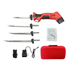 <span class=keywords><strong>Coupe</strong></span>-poisson électrique multi-coupeurs, alimenté par batterie, bricolage industriel, <span class=keywords><strong>rechargeable</strong></span> 12V avec lames de 7 pouces, 9 pouces et 12 pouces pour le poisson et la viande - Product Image 2