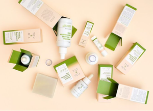 Boîte d'emballage en papier personnalisée, boîtes d'emballage pour cosmétiques en crème avec estampage à chaud en or, 60 ml, 30 ml, ensemble de soins de la peau - Product Image 2