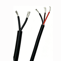 Câble de raccordement flexible AGRP en cuivre étamé isolé PVC haute température IP44 IEC 60227 pour four, chauffage et instrument